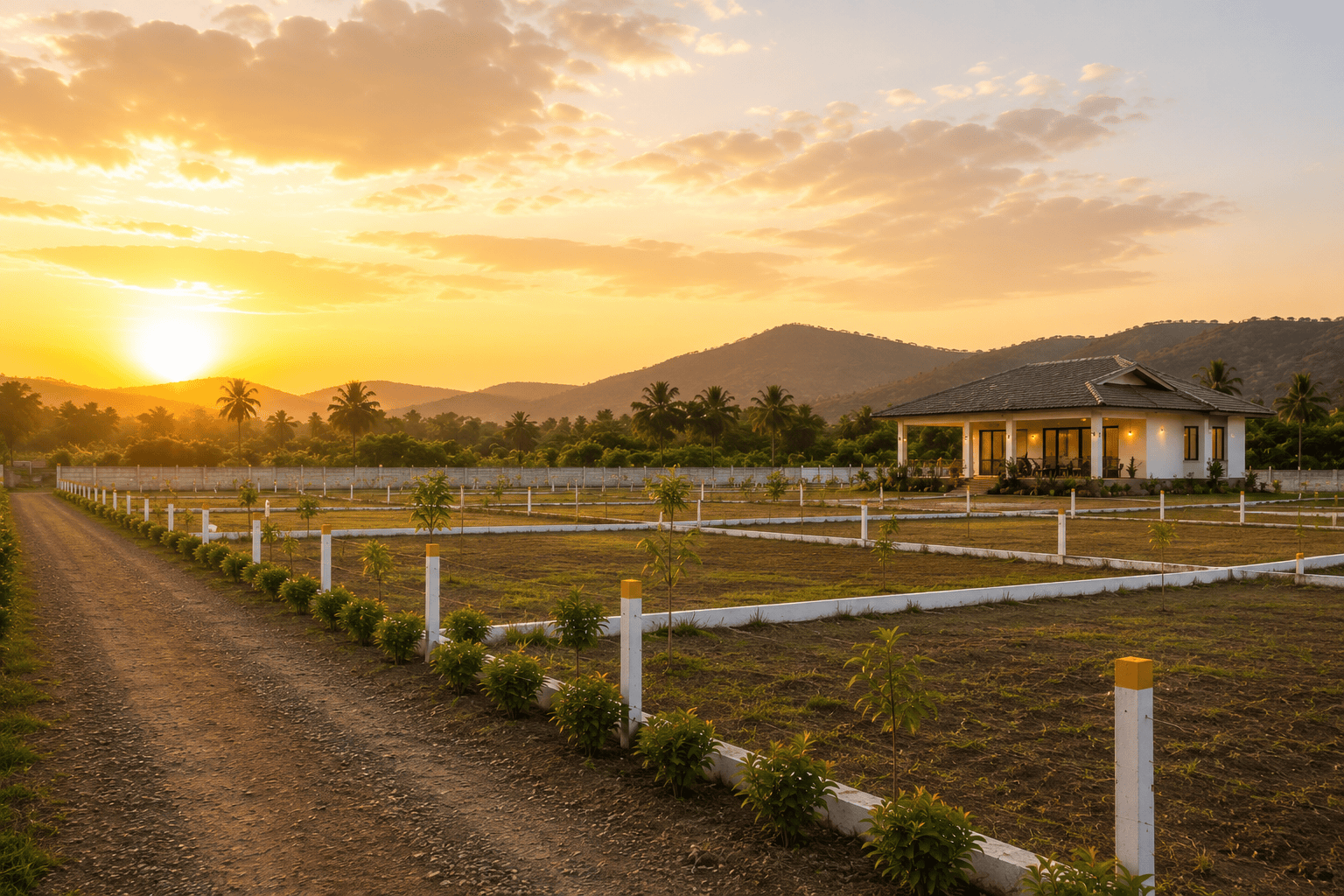 Aashraya Farm Sangavi wide landscape